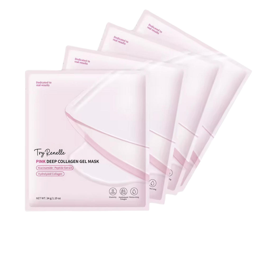 Renelle Collagen Gel Mask (4-Pack)