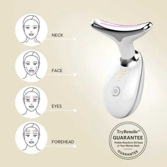 Renelle Glow™  Red Light & Microcurrent Wand